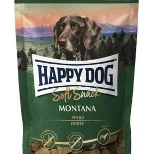 Abverkauf Sparpaket 2 x 100 g Happy Dog Soft Snack Montana Pferd Hunde Snack